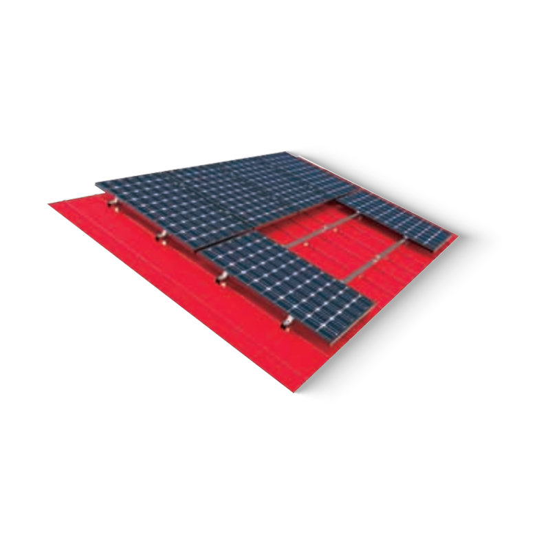 Kulay ng steel tile mounting system