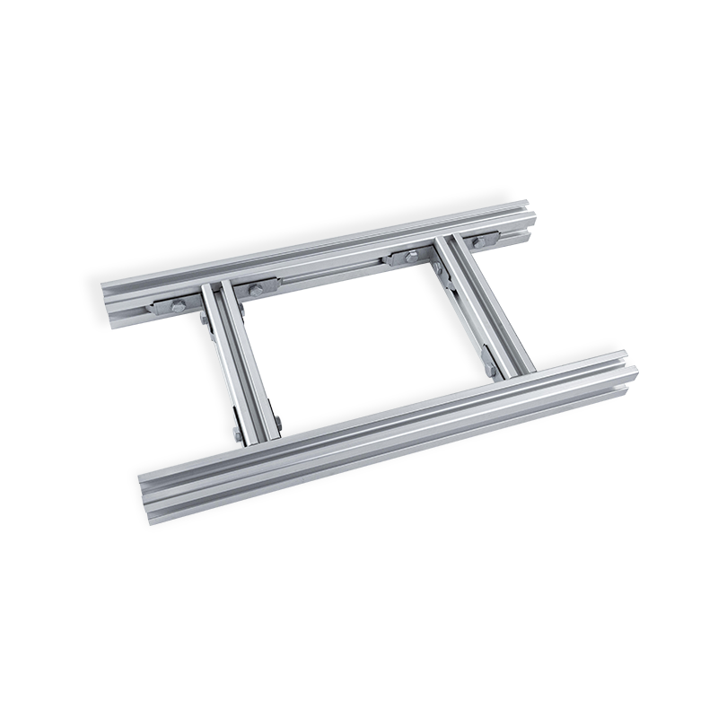 Aluminum cable ladder na may bukas na sistema para sa pamamahala ng cable