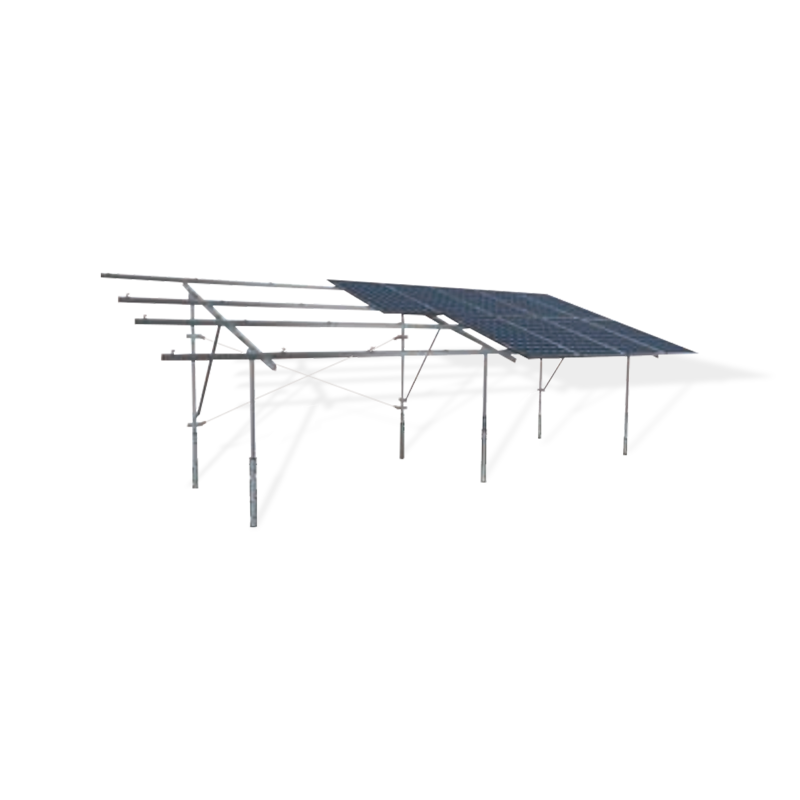 Naka-embed na pile photovoltaic mounting system para sa mountain photovoltaic power station